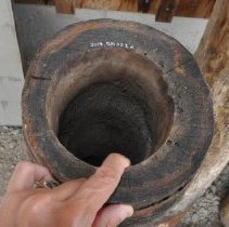 Pipe, Water Supply - Detail of "a" piece