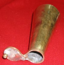 Brass funnel cone for weigh scale (2003 view)