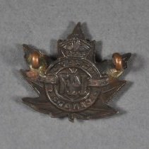 Badge, Military - Back view