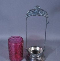 Pickle Castor & Pickle Tongs Set