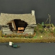 Back of model showing opening