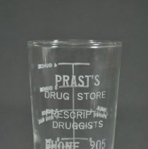 Front view with text