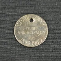 125th Anniversary text side