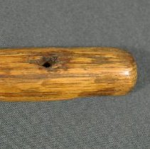 Detail of crosspeice hole