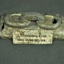 View of front and maker's mark