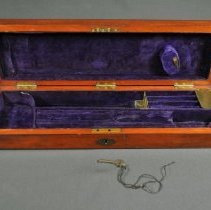 Front open (interior) view and key