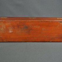 Underside view with back upward