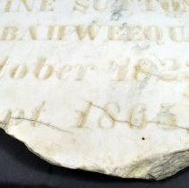 Front top right corner