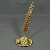 Three pieces shown together, side view