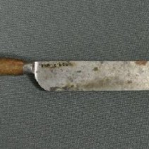 Close up top side view of (a)