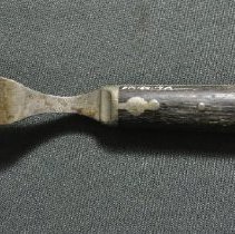 Close up back view of fork (a)