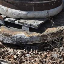 Side view, obstructed