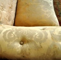 Close up on right side cushion