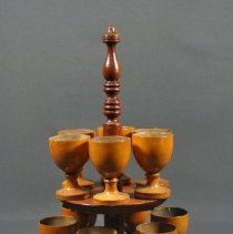 Left side view with eggcups