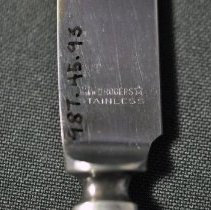 Close up on trademark