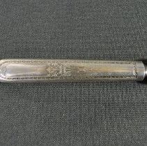 Under side view close up of design