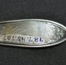 Under side view close up of design