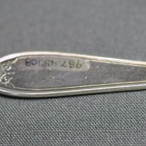 Under side view close up of design