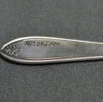 Under side view close up of design