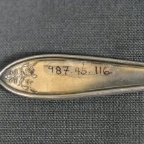 Under side view close up on design