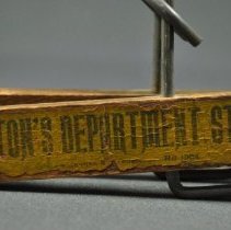 Front view close up of detail