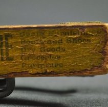 Front view close up of detail