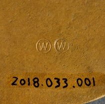 Back view close up of detail