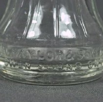 Detail of text around base