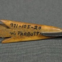 Flat edge with object ID number