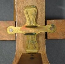 Detail of date stamp on brass component