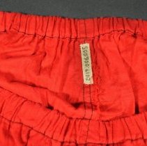 Interior of waist showing object ID tag