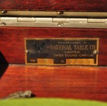 Manufacturing number