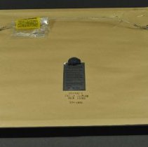 Back of Certificate, Ontoario Women's Institute