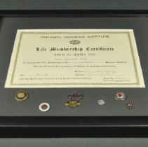 Certificate, Ontoario Women's Institute