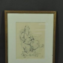 Front view of the portrait.