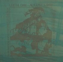 Close up of the print.