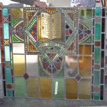 Desboro United Church - "Thy Word is Truth" Stained Glass Window