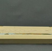 Side profile of painting and frame