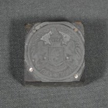 Front of printing block