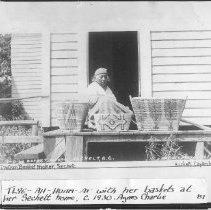 Indian Basket Maker, Sechelt