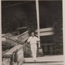 Man Posing on Steps