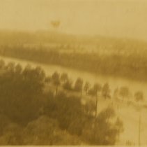 Aerial photo of a River