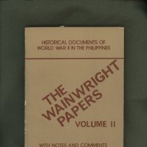 Ancheta, Celedonio - The Wainwright papers II