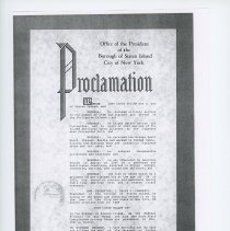 Proclamation