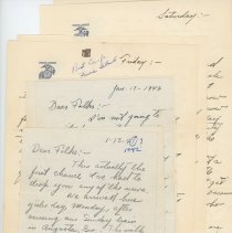Holmes - cousins letters