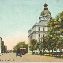 Savannah, Ga. City Hall & Bay St.