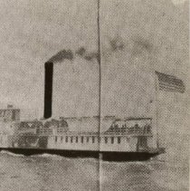 On Mobile Bay Steamer Heroine  C. 1900