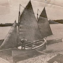 Schooner Rigged Mackinaw Boat