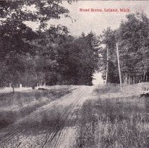 Road Scene, Leland, Michigan