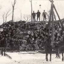 Men on Logs